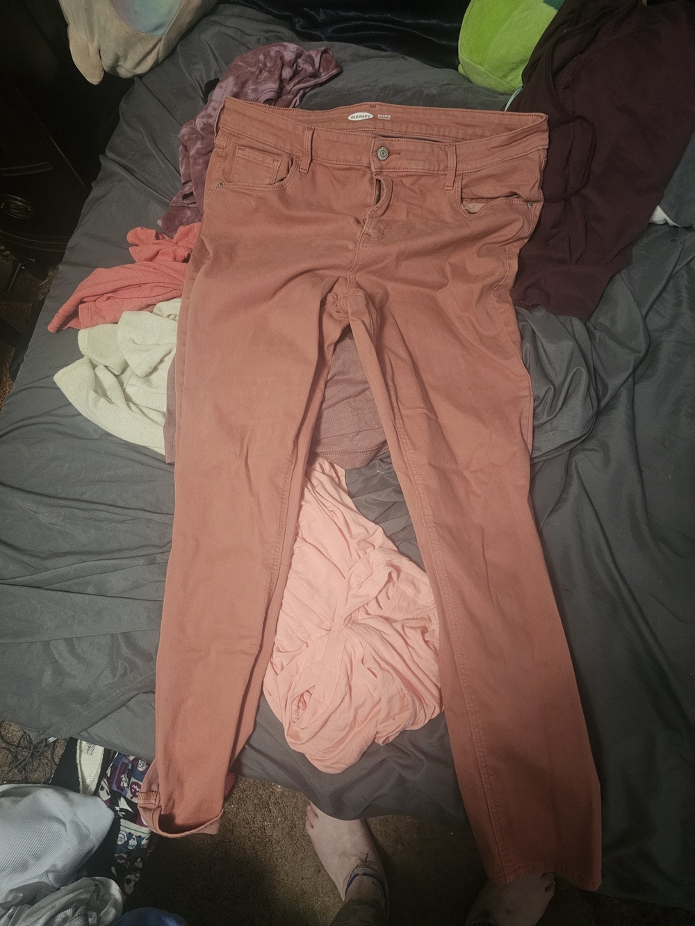 Old Navy Rust Skinny Pants